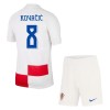 Maglia ufficiale Croazia Kovacic 8 Casa Euro 2024 per Bambino